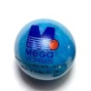 Mega Marble Single Light Blue "Mega Logo" Marble 25mm (1