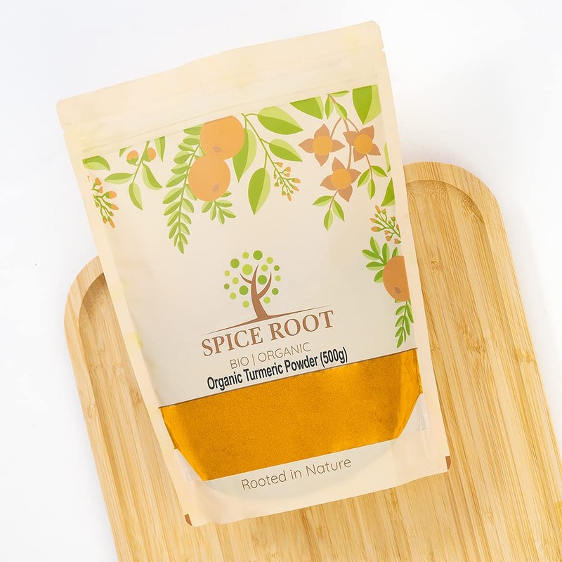 Organic Turmeric Powder 500g - Premium Quality, Certified Organic