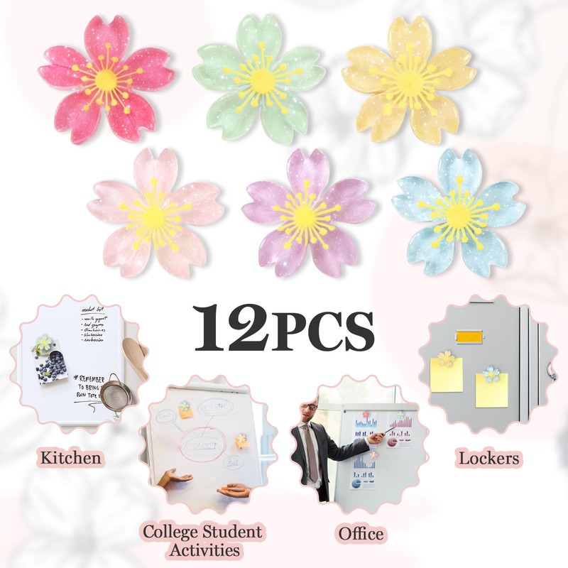DIFIT Magnetic Whiteboard Magnets for Home, Office, School, Refrigerator, Stationery,