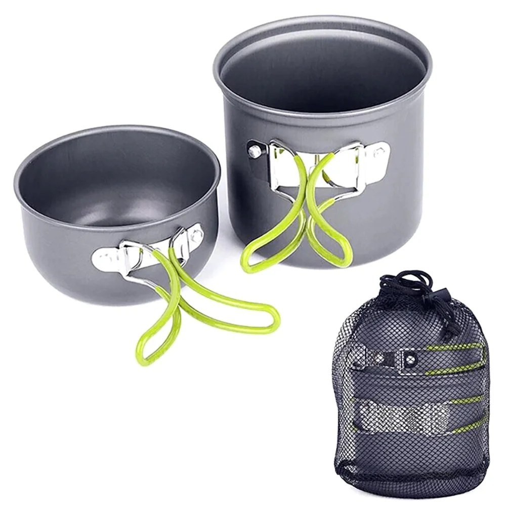 HomeCraft Camping Cookware Mess Kit Lightweight