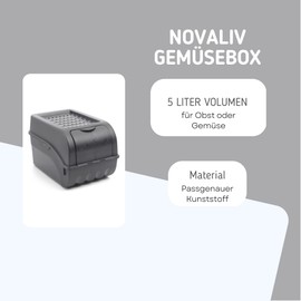 Novaliv Vegetable Box Potato Storage Container 3.5 L to 9 L