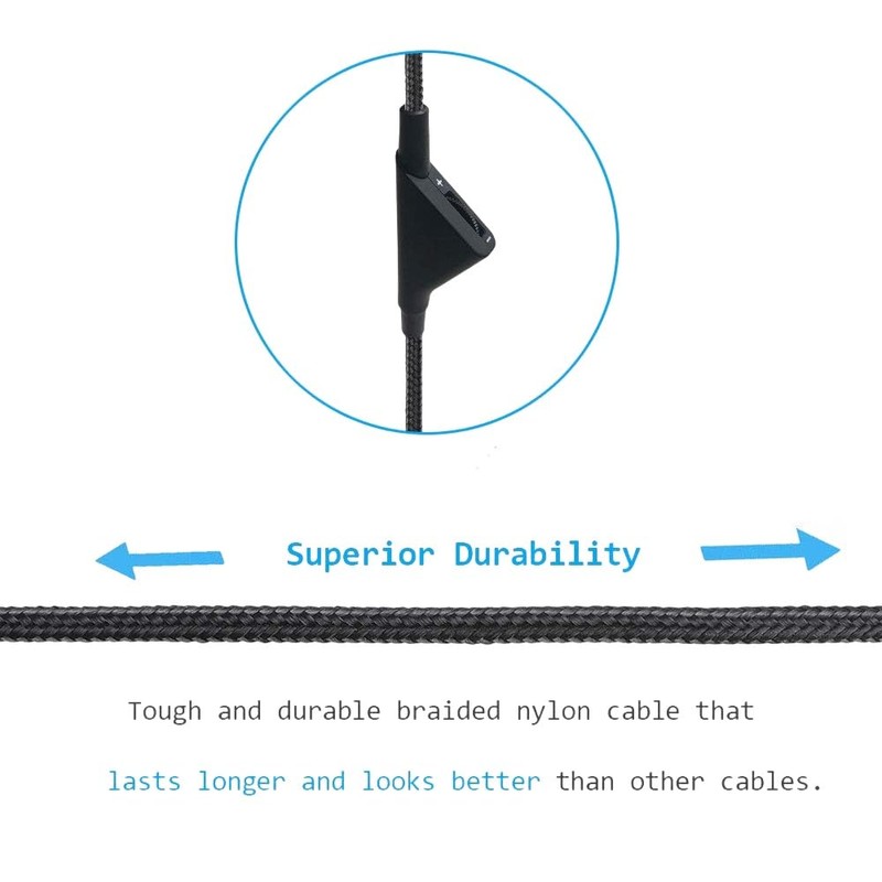 Rillpac Replacement Cable for Astro A10 A40 Inline Volume Control