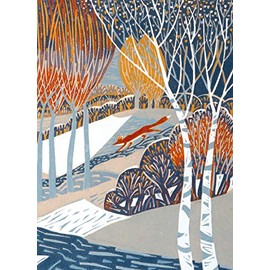 Museums & Galleries - Charity Christmas Cards - Pack of 8 - Cold Snap by Annie Soudain