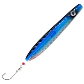 Troutwerk ParaLAXX 5 g 6.5 cm Inline Blinker - Blinker, Trout Lure, Inline Bait, Fishing Lure, Artificial Bait, Troutwerk Colour: Black/Blue/Silver/Red