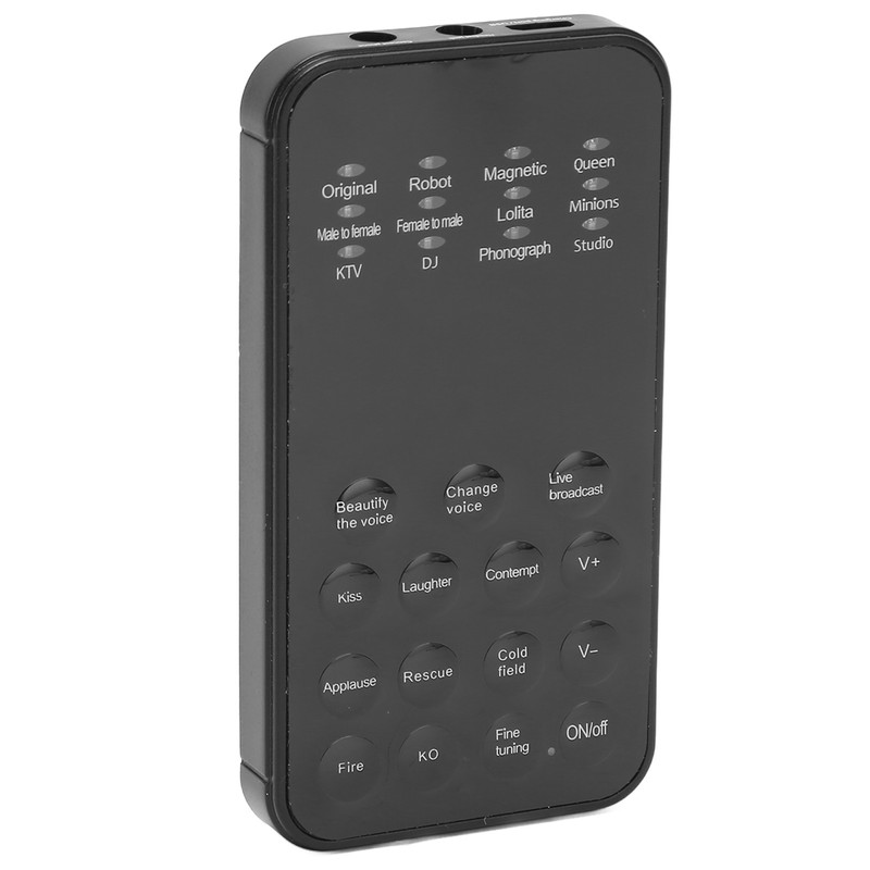 Voice Changer Multifunction 12 Sound Effects Fine Tuning Function One