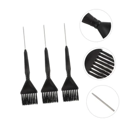 FOMIYES 2sets Hair Lightener Tint Brush Hair Color Brush for Curly 3pcs*2 Random Color