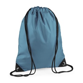 BagBase Unisex's BG010OCBL Premium Gymsac Bag, Ocean Blue, Medium