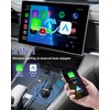 Wireless CarPlay Adapter, 2 in 1 Wireless CarPlay & Android