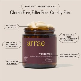 Arrae Tribiotic Probióticos Para Mujeres 60 Tabletas
