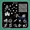 Born Pretty Nail Art Stamping Zodiac Design DIY Manicure Template