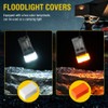 BORUIT V20 Small Powerful Pocket Flashlight,180°Head Swivels with Cob Side