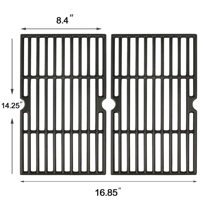 Hisencn Grill Cooking Grates for Char Griller Charcoal Grill 1624
