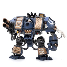 JOYTOY Warhammer 40k Space Marines, JT2467 Space Marines Ultramarines Venerable Dreadnought 1/18 Action Figure Collect Model Kits