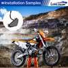 LOKLISUM Motorcycle Rear Light High Brightness and Easy Installation Brake