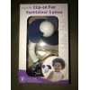 Dreambaby Deluxe EZY-Fit Clip on Fan with Soft Fins -