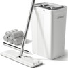 JOYMOOP 50“ Mop and Bucket with 3 Reusable Microfiber Pads