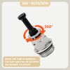 Bwintech 20 Pcs 10mm Tubing OD Push to Connect Pneumatic