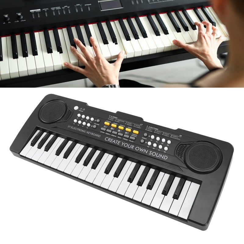 Electronic Piano Keyboard Portable Multifunctional Children 37 Keys Kid Keyboard