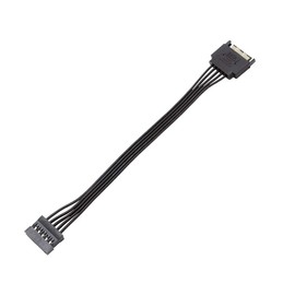 YiKaiEn 15 Pin SATA Power Extension Cable SATA Male to Female Extender Cable Adapter for HDD Hard Drive 12.6inch 32cm