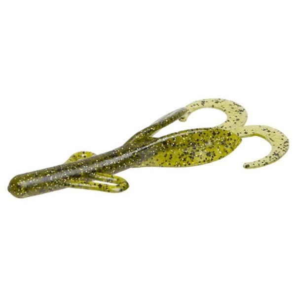 Zoom Bait Brush Hog Bait-Pack of 8 (Watermelon Magic, 6-Inch)