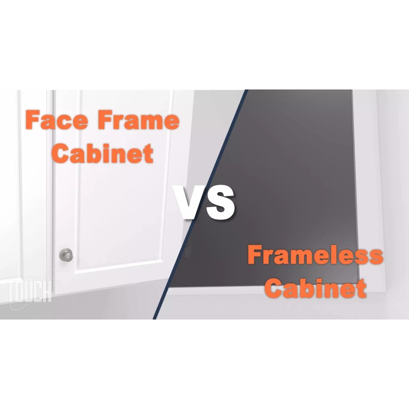 TOUCH Soft Close Cabinet Hinges, 3/4" Full Overlay 105° Face