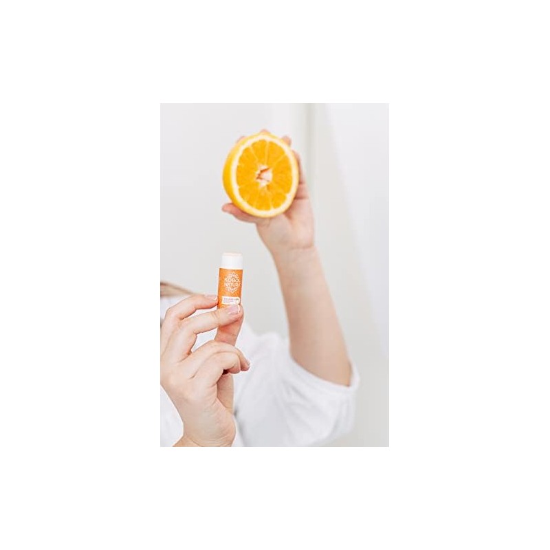 KOBOL Bálsamo Labial Cítrico Vegano Push Up Hidratación Natural