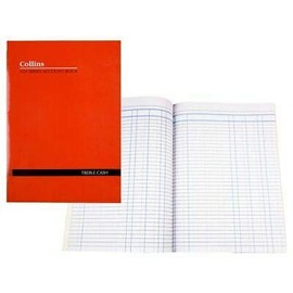 Collins A24 Series 3 Money Column Treble Cash Account Book