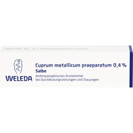 WELEDA Cuprum metallicum praeparatum 0,4% Salbe, 23 g Salbe
