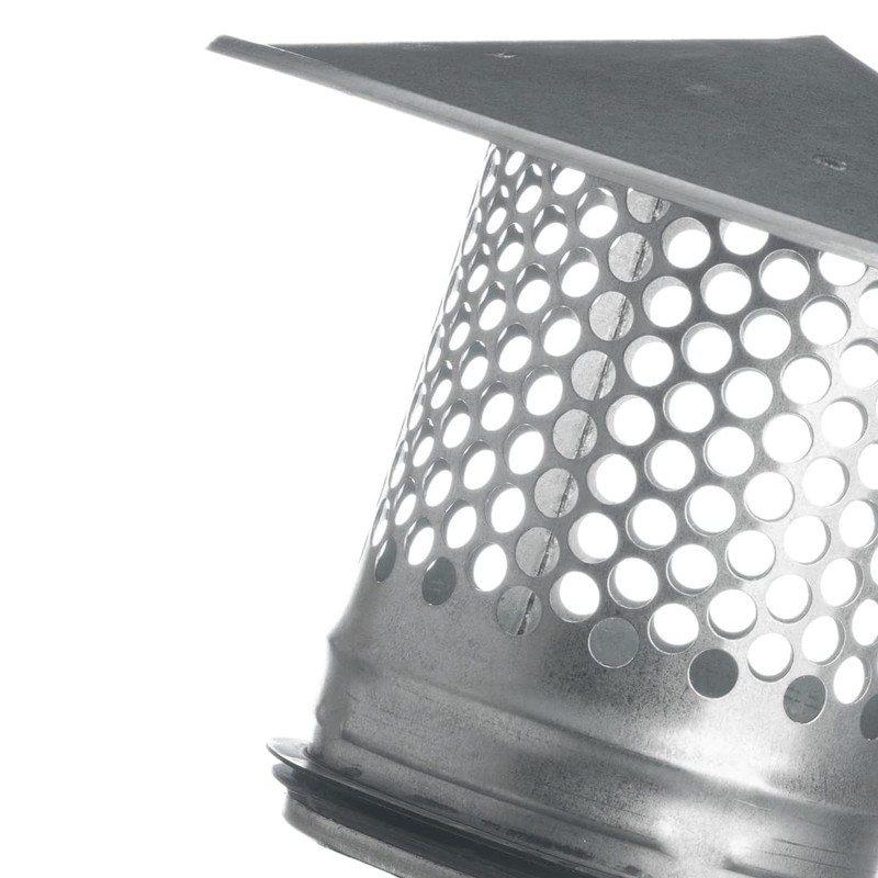 4'' Inch Round Roof Vent Cap Galvanized Steel for All
