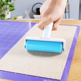 REALIKE Brayer Roller for Cricut Vinyl Roller Tools for Crafting With Tweezers Remover Tools Set for Cricut Cameo Brother and Printmaking