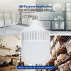 ZONE INDUSTRY CORP. LED Light Bulb, 5000 Lumens, 36W Equivalent,