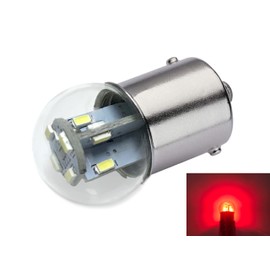 Aero-Lites #89#67#1155 Premium LED Miniature Bulb Direct Replacement | Voltage: 12V AC/DC | Bulb Base: BA15S | Replacement for #67, 69, 89, 9421777, 98, 1247, 441067-1, 97, 631, 89LL