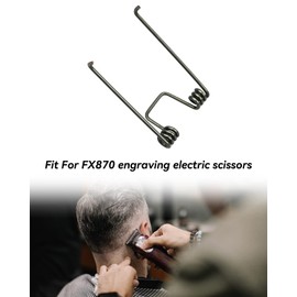 Vaticas 10PCS Hair Clipper Spring Fits for Babyliss FX870 Accessories Tension Clipper Spring Engraving Hair Cutting Machine Repair Part