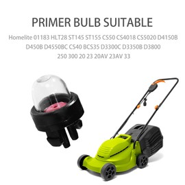 CCHOME 5 Pack General Snap in Primer Bulb Pump 188-512 Replacement for Ryobi-BP42-Homelite -Bolens String Trimmer Leaf Blower Replaces-Walbro-WT-23A WYJ-33 WYJ-34