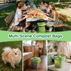 4 Gallon Trash Bags: 120 Count Small Garbage bags, Compost