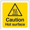 V Safety 62018AF-R Caution, Hot Surface Sign - Square -