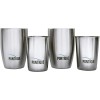 Pontique Stainless Steel Cups Set of 4 - Small &