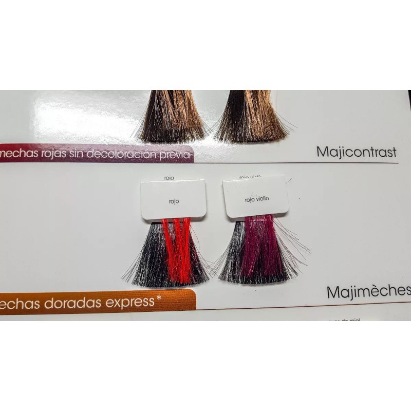 L'Oréal 4 Tintes Majicontrast Rojo Magenta Rojo Violin 50gr Loreal