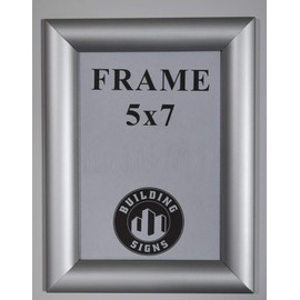 BUILDINGSIGNS.COM Elevator Certificate Visits Frame 5X7 (Aluminium, Card Size 5X7)