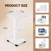 3 Tier Trolley Cart with Wheels - Esthetician Cart for