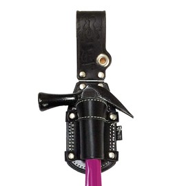 Premium Handmade Black Leather Hammer Pointing GK – H