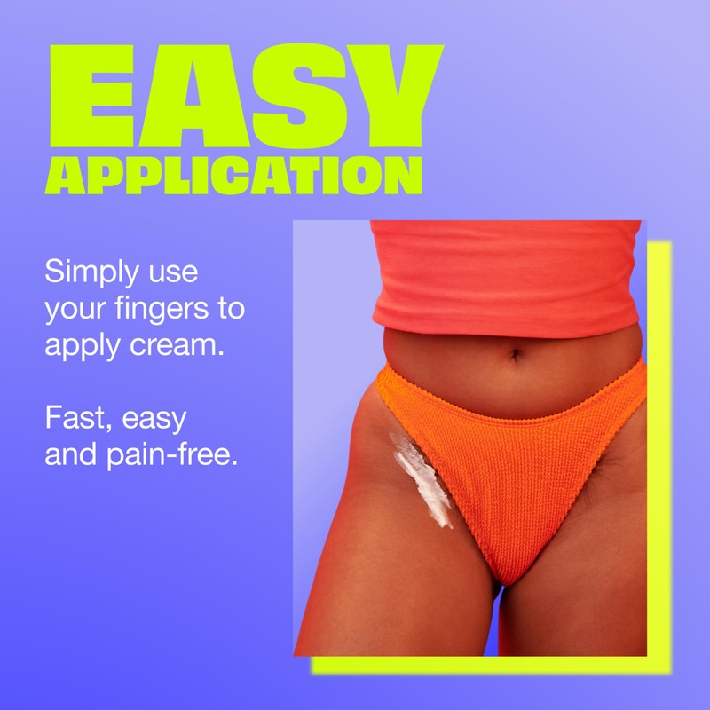 Nair Bikini Cream with Green Tea Sensitive Formula, 1.7 Ounce