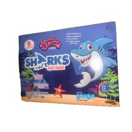 Yumy, Yumy by Bebeto/Kervan Sharks Gummies Fruit Snacks 8 Pouches