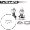 Motoforti Universal Spring Lock Washer Split Lock Washer for M8