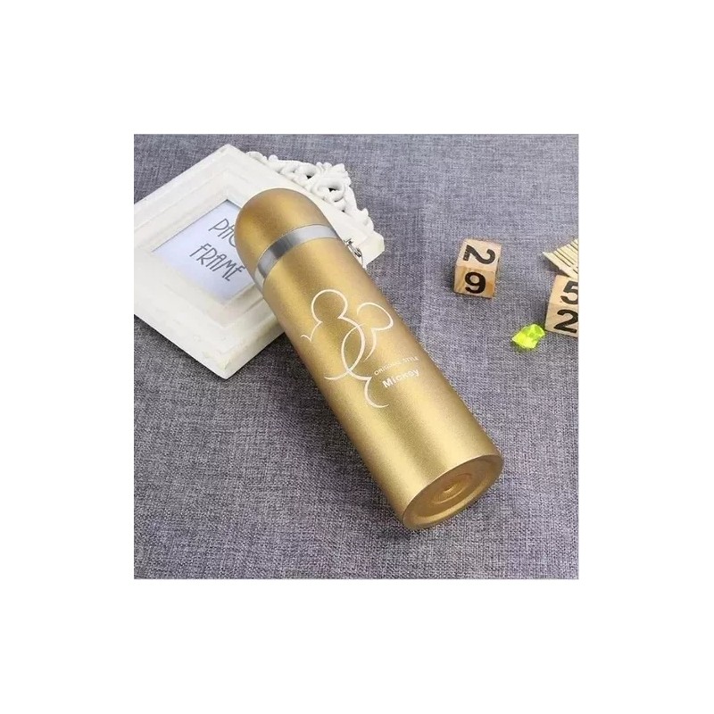 LUC Termo De Acero Inoxidable Diseño Mickey 500 Mililitros