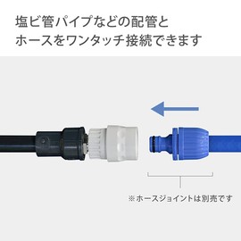 Takagi GWA63 Hose Joint, G1/2 Female Thread Connector, Parallel Male Thread for G1/2 Pipe