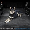 JOULARISE Cargo Mat with Backrest Mat for 2020-2025 2026 Ford