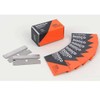 Dorco Individually Packed Dorco Single-Sided Razor Blades x 10 Pack Dorco Single-Sided Industrial Blade Single-Sided Blade Blade / 낱개포장 도루코 단면도 면도날 x 10개입 도루코단면도 공업용날 단면칼날 칼날