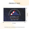 Memorial Day Flag 3X5 Ft Garden Flag Banner Decoration Outdoor