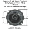 Radio Engineering Industries REI 220067 5.25" 4 OHMS 100W SPEAKERS,